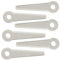 Spares2go Lot de 6 Lames pour Débroussailleuse Compatible avec Stihl Compatible avec Polycut 5-3 6-2 6-3