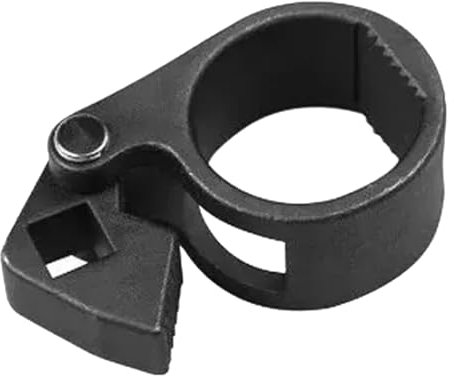 1/2 Inches Steering Gear Rudder Wrench, Inner Tie Rod Removal Tool Steering Track Rod Removal Tool 27‑42mm Black Chrome Vanadium Steel Rudder Removel Disassembly Wrench