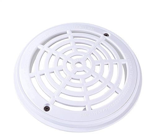 Kunststoff Pool Hauptablauf Abdeckung mit Schrauben for Schwimmbad Hauptablauf Bodenablauf Pool Ausrüstung Teile Ersatz Zubehör.