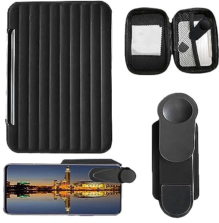 Spiegelreflexion für Handykamera | Smartphone-Kamera Spiegelreflexion Clip Kit | Handy-Reflexionskamera Clip, Handy Sho-oting Supplies