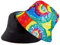 Eigso Regenbogen Reversible Tie-Dying Eimer Hut für Frauen Männer Bunte Faltbare Sonnenschutz Outdoor Wandern Fischer Hut für Frau Mann