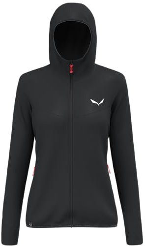 Salewa Puez Waffle Hybrid Polarlite Fleecejacke mit Kapuze Damen