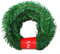5.5M Tannengirlande Künstlic Adventskranz Weihnachtsgirlande, Künstliche Girlande Aussen Innen Weihnachtsdeko, Kränze Für Treppen, Tür, Garten, Kamine(Green)