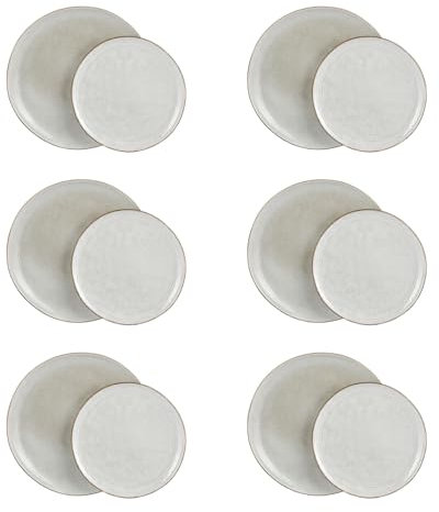 Secret de Gourmet - 12-teiliges tafelservice flower grau
