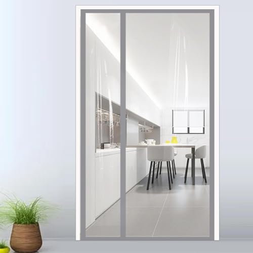 Winter Thermal Insulated Door Curtain,Insulated Door Curtain,Thermal Magnetic Door Curtain Thermal Door Curtains for Winter Door Insulation Curtain Insulated Door Cover (120x195cm)
