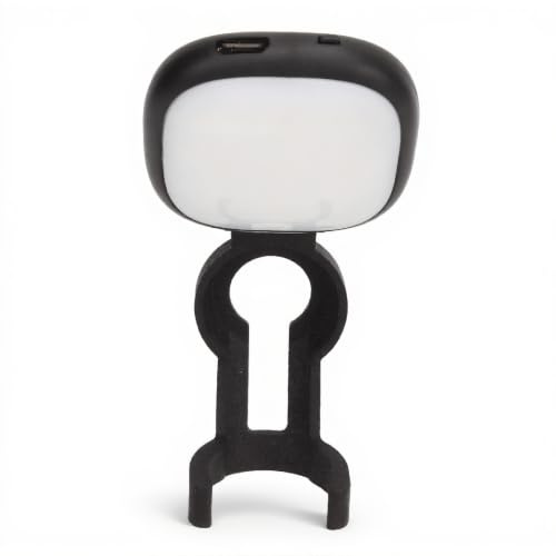 LED Videoleuchte für 3 2 1, Hohe Helligkeit, Weiches Vlogging Selfie Licht mit Halterung für Fotografie, LED Selfie Licht mit 3 Einstellbaren Farbtemperaturen