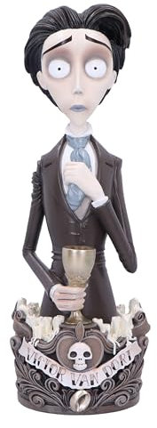 Nemesis Now Corpse Bride Victor Büste 31 cm, Harz, offiziell lizenzierte Leichenbraut-Merchandise, Victor Bust Ornament, detaillierte Skulptur, gegossen aus feinstem Harz, fachmännisch handbemalt