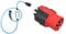 NRGkick Pure 32A, 5m, WLAN und Bluetooth, Flexible Wallbox 22 kW & Steckeraufsatz 16A 5-polig, Laden bis 11kW, Wallbox