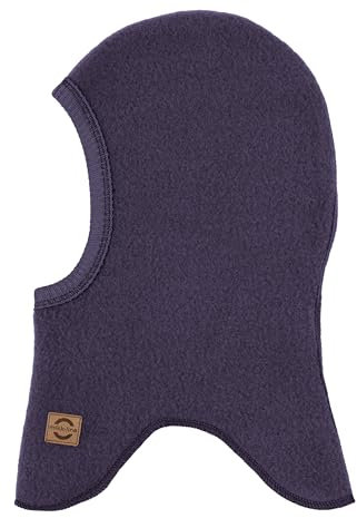 Mikk-line Schlupfmütze Kinder 86/92 Nightshade | Oeko-TEX Standard 100 Schlupfmütze Kinder Wolle | Balaclava Baby | Baby Schlupfmütze Im Einem Unisex-Design | Sturmhaube Kinder