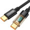 RAVIAD Cavo USB C USB C 100W 3M Cavo USB Type-C PD 5A Ricarica Rapida Cavo Tipo C con E-Mark Chip per iPhone 16/15/15 Pro/15 Pro Max, Samsung Galaxy S24/S23/S22, MacBook Pro, Pad Pro, Google Pixel
