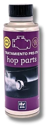 Hop Parts Tratamiento Pre ITV Diésel 250 ml - Limpieza Profunda para Inyectores, Válvula EGR y Turbo - Reduce Emisiones Contaminantes y Humos Negros - Ahorra Combustible y Optimiza el Motor