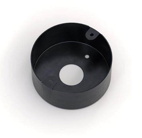 LEDSONE Black 20mm Conduit Loop in Box Electrical Conduit System Metal Terminal Box for Conduit Lighting, Easy-to-Install Loop in Box for Industrial, Commercial Applications