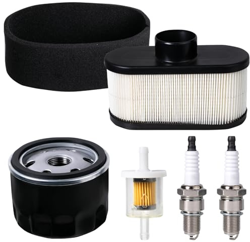 BenTsD Kompatibel mit FR691V Tune Up Kit Passend für Kawasaki FR730V FS541V FS651V FS691V Motor Rasenmäher, Ersatz 11013-0752 Luftfilter 49065-7007 Ölfilter
