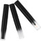 Vaguelly 3Pièces Colle à Cils Adhésif Transparent pour Extensions de Cils Aux Intempéries et Au Gel Flacon Dégradé Chic pour Faux Cils