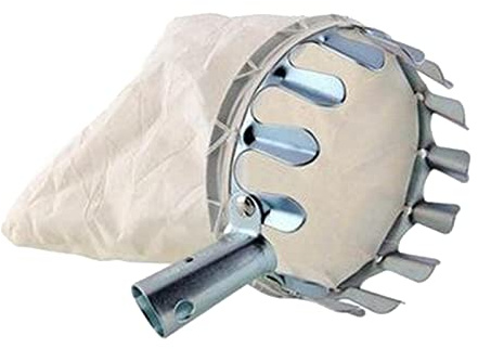 DXEHSEUY Obstpflückerkorb, elastischer Beutel, Obstpflücker, Werkzeug, Durchmesser 14 cm