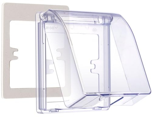 OUNONA 86 Wall Switch Socket Switch Plug Waterproof Box Case Splash Guard Box Cover