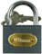 G4GADGET 40mm Heavy Duty Padlock with 2 Keys, Weatherproof Outdoor Lock, Cast Iron Padlock for Shed, Gate, Fence, Garage, and Toolboxes