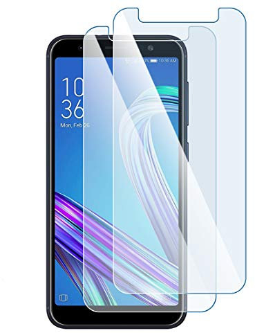 KARYLAX - Pellicola proteggi schermo in vetro Nano flessibile, durezza 9H, ultra sottile, 0,2 mm e 100% trasparente, per smartphone Asus Zenfone Max Pro M1 (confezione da 2)