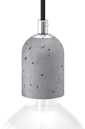 creative cables - E27-Lampenfassungs-Kit aus Zement - Leichtzement