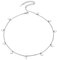 ChicSilver Silber Damen Choker Kette Triangel Anhänger 925 Choker Halskette Mädchen mit Geschenkebox für Damen und Frauen