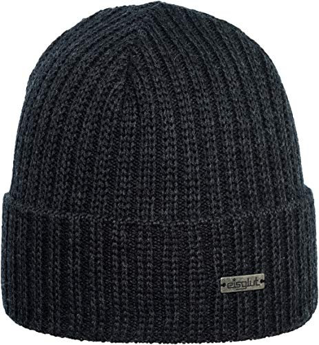 Eisglut Herren Jochen Merino Xl M tze, anthrazit, XL (61-62cm) EU
