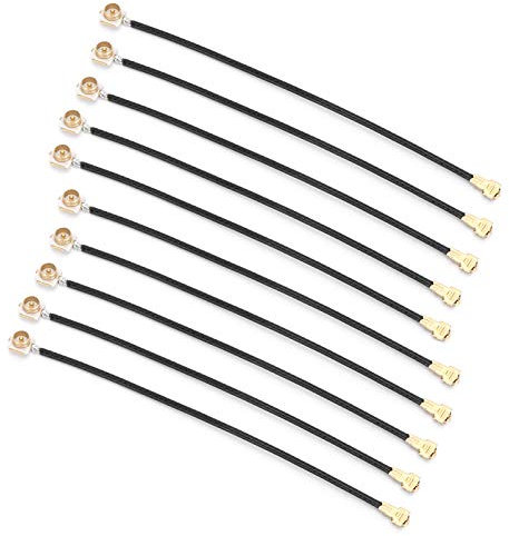 10 Stück IPEX-4 MH4 Gen4 UFL-Buchse zu IPEX-1-Kabel, IPEX-4 IPEX MHF4 Gen4 UFL-Buchse zu IPEX-1-Anschluss für AX200 / 9260 8265