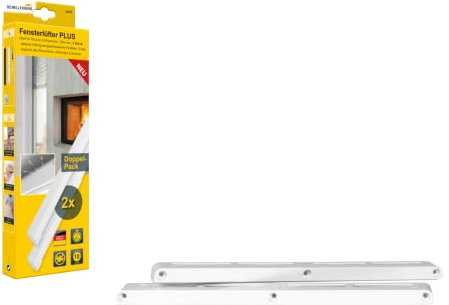 Schellenberg 46605 Diffuseur à feuillure Plus, blanc, kit de démarrage