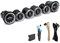 W213 Umgebung 6pcs 64 Color Lüftungsdüsen led Front LED Turbine Air Vent Umgebungslicht Kit Ersatz Zubehörteil Passend für -Benz E-Klasse W213 C238 2017-2021