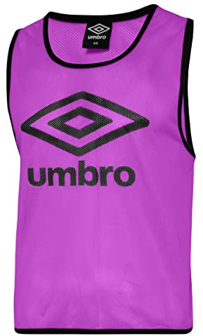 UMBRO Equipment - Trainingszubehör Training Bib Kennzeichnungshemd Kinder lilaschwarz YL/YXL (152/164)