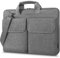 DOMISO 17 Pouces Multifonctionnel Sac pour Ordinateur Portable Sac à Main Portatif pour 17.3 HP Pavilion/MSI GS73VR Stealth PRO/Lenovo/Acer/Asus,Gris