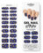 MOYOU LONDON Semi Cured Gel Nail Strips - 20 Pcs. Nail Wraps for Salon-Quality Manicure - Works with Any UV Lamp - Easy to Apply, Trim, & Remove Gel Stickers