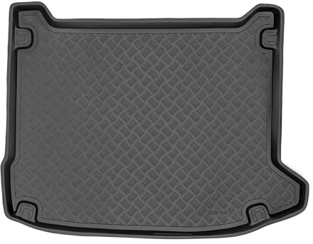 SMK Tapetes de PE para Maletero apata para Dacia Lodgy I 2012-2020 Mejore la Comodidad de su Viaje con la Resistente Alfombrilla para el Maletero del Coche, Que Protege contra la Suciedad y el Polvo.