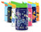 BOZ Kids Insulated Water Bottle with Straw Lid, Stainless Steel Vacuum Double Wall Water Cup, 14 oz (414ml). Scratch-resistant Cute Print and Carry Handle, BPA-free and Dishwasher-safe (Game)