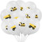 ALEGRE® Bagger Luftballons Deko, 20 Stück Baustelle Geburtstag Deko Ballons, Baustellen Party Kindergeburtstag, Luftballons Kindergeburtstag Deko,Fahrzeuge Latex Ballon für Auto Thema Party Dekoration