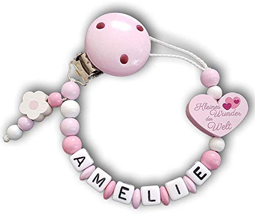 Schnulliniband mit Namen verschiedene Modelle | Mädchen Namenskette