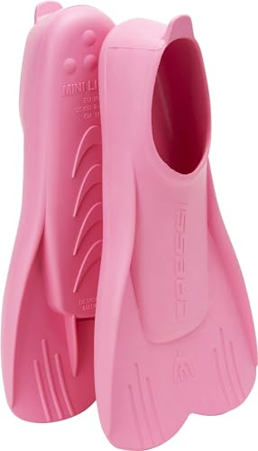 CRESSI Mini Light Fins - Lightweight Short Fins for Swimming and Snorkelling, Pink, EU 34/35, Youth Unisex