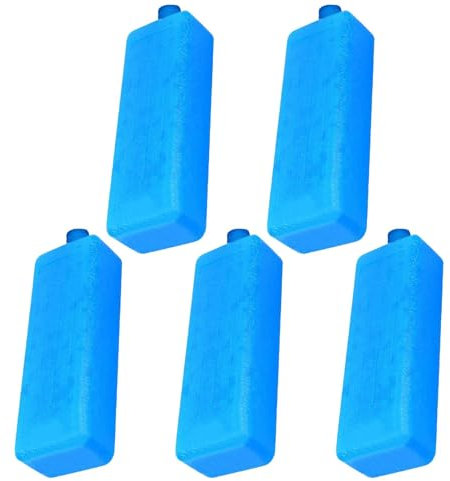 Acumuladores de Frio para Nevera Portatil, 10 piezas 350ml Bloques Refrigerante, Barras de Hielo para Bolsa Refrigeradora, Paquete de Hielo Reutilizables para Lonchera Viajar Enfriador de Aire Camping