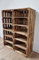 PYXIDAS Wooden Crates With Shelf, Rustic Boxes For Storage, Home Decor, Wedding Solution (4 Crates, Short burnt)