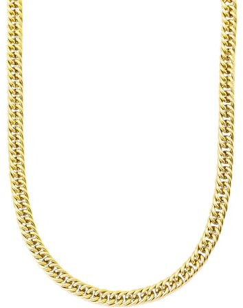 XENOX® Lima Halskette - Damen Halskette aus hochwertigem Edelstahl, 100% Wasserfest | X4309G