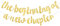AOZUO Der Beginn eines neuen Kapitels Banner, Glitzer Abschiedsparty Dekorationen Alles Gute für den Ruhestand Abschlussbanner Einweihung Einweihung Wegziehen Engagement Jobwechsel Partybedarf(Gold)