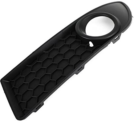 Artudatech Frontstoßstange Kühlergrill Honeycomb Style Front Lower Grille Left Side Fit for VW Polo 9N3 GTI 2005-2009