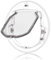 Small Cat Flap for Glass Windows, Pet Door for Small Dogs, Cat Flap, 4-way Locking Cat Doors