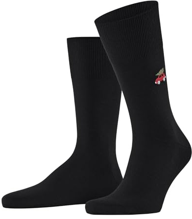 FALKE Airport X-Mas Car Socken black (3000), 39-40
