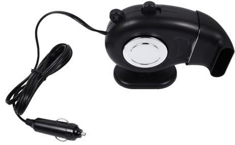 ULTECHNOVO Auto Heizlüfter Mit Einstellbarem Thermostat Schneller Frostentferner Und Defroster Leiser Fahrzeug-heizlüfter Für Armaturenbrett Und Sitz Kompakt Und Installieren