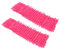 WRITWAA 2 Pezzi Panno di ricambio per panno per la pulizia della scopa spazzare straccio pulito mop pad tampone riutilizzabile per pavimenti riutilizzabile rosso