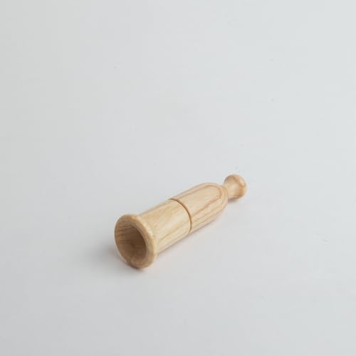 KOOKOO Vogelpfeife Stockente, handgefertigte Pfeife aus hochwertigem Holz für Naturgeräusche, Vogelstimmen-Imitation mit Aufbewahrungsbox (Stockente)