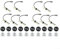 Fuel Filter & Hose Seal Kit (5/10-Pack), 18Mm Tank Diameter For Stihl/Husqvarna Brushcutters & Hedge Trimmers, Premium Plastic/Rubber Construction For 2/4-Stroke Engines(10set)