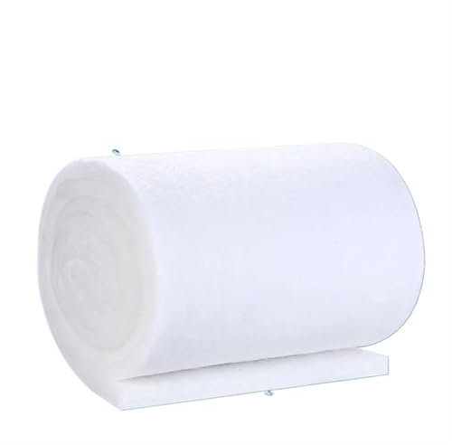 BYLYUIVN Filterwatte Aquarium 3 cm Dicker Aquariumfilter, superdicker Filter, Baumwollschwamm for Aquarien, Bio-Baumwollschaum, Skimmer(100x20x3cm)