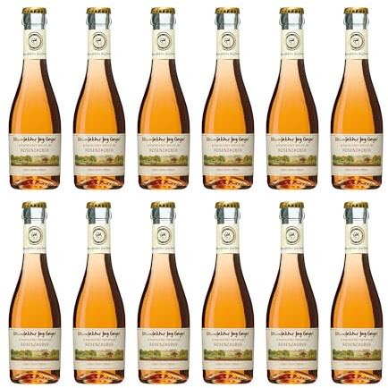Manufaktur Jörg Geiger PriSecco Rosenzauber Piccolo Roséwein Rosé lieblich Deutschland inkl. FeinWert E-Book (12 x 0.2 l)