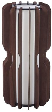 Lucande Stehlampe Juneta (Skandinavisch) aus Holz (1 flammig, E27) - Stehleuchte Floor Lamp Standleuchte Wohnzimmerlampe Wohnzimmerleuchte